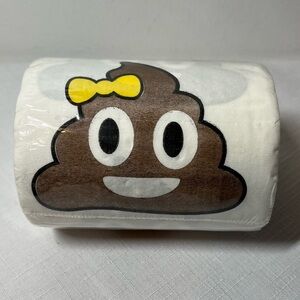 Emoji Toilet Paper Roll. Gag gift. New!